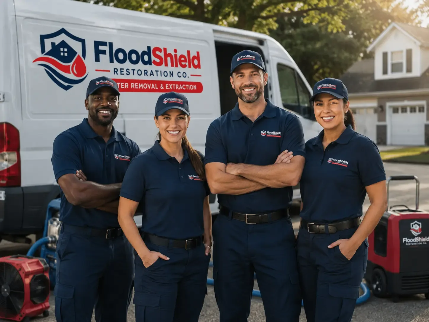 Flood Damage Restoration company in Ookala, HI